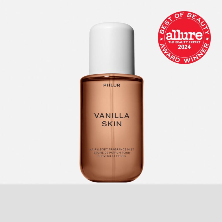 PHLUR Vanilla Skin body and hair fragrance mist bottle