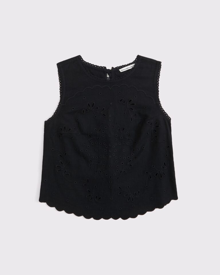 Abercrombie linen tie-back top and Scarlett skort matching set