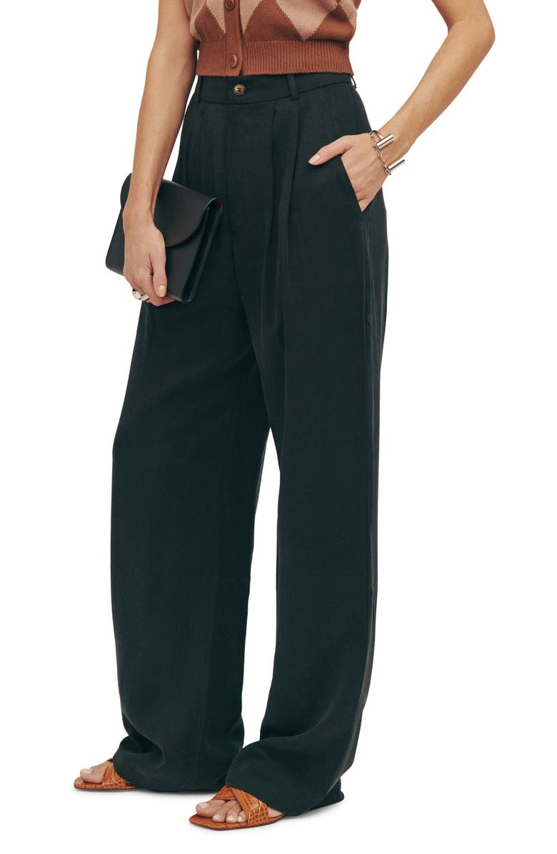 Reformation Mason High Waist Wide Leg linen pant — fallback hero image
