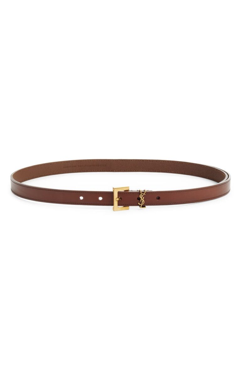 Designer belts under $500 for first-time luxury buyers