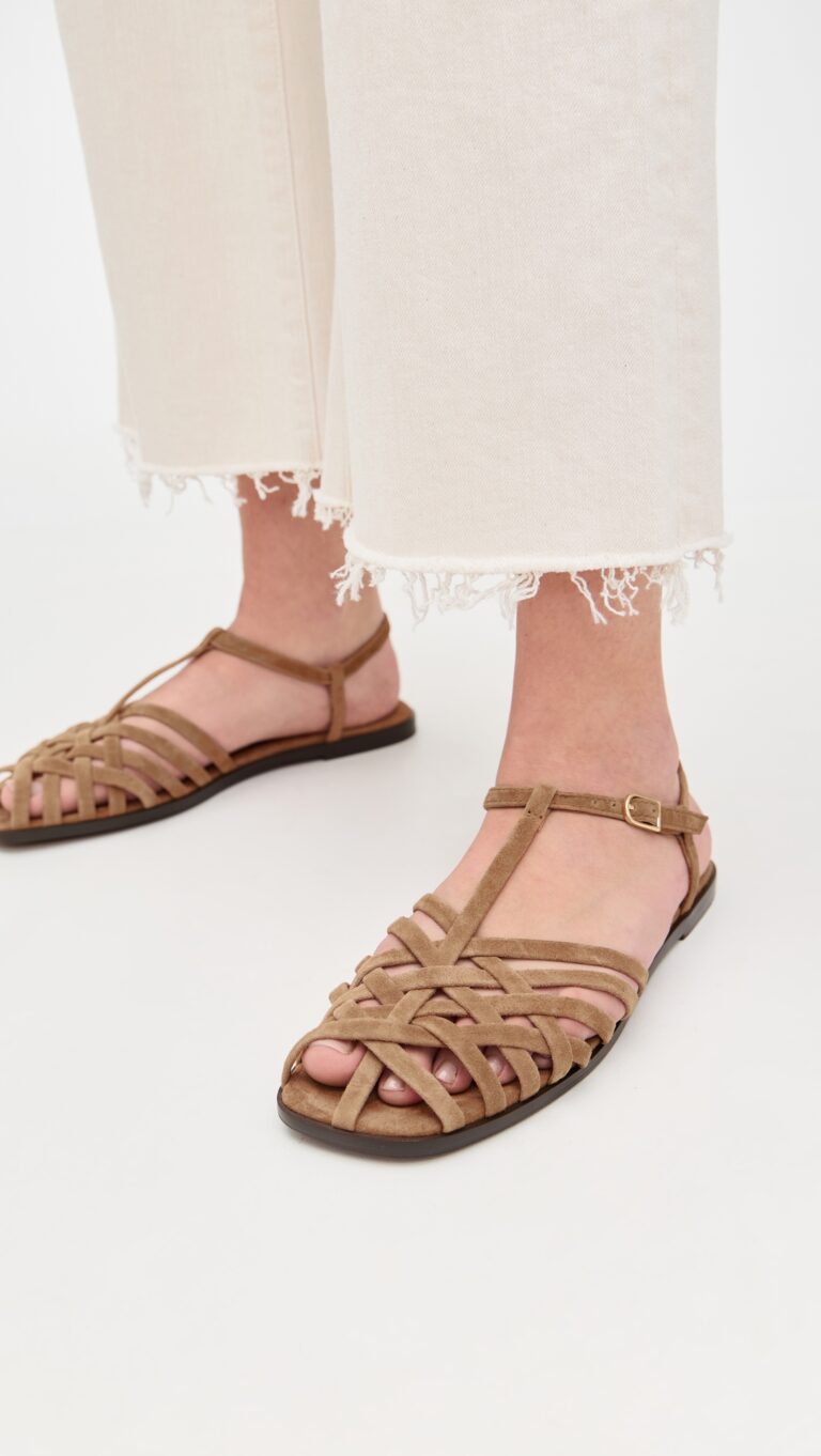 Best leather fisherman sandals 2026 — Madewell Milano caged style