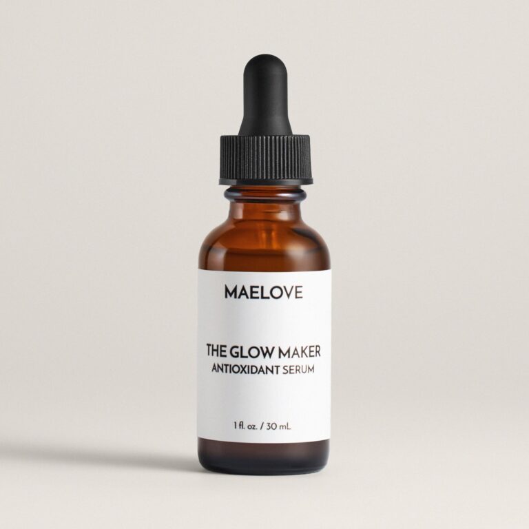 Best vitamin C serum under $40 2026 — Maelove Glow Maker bottle