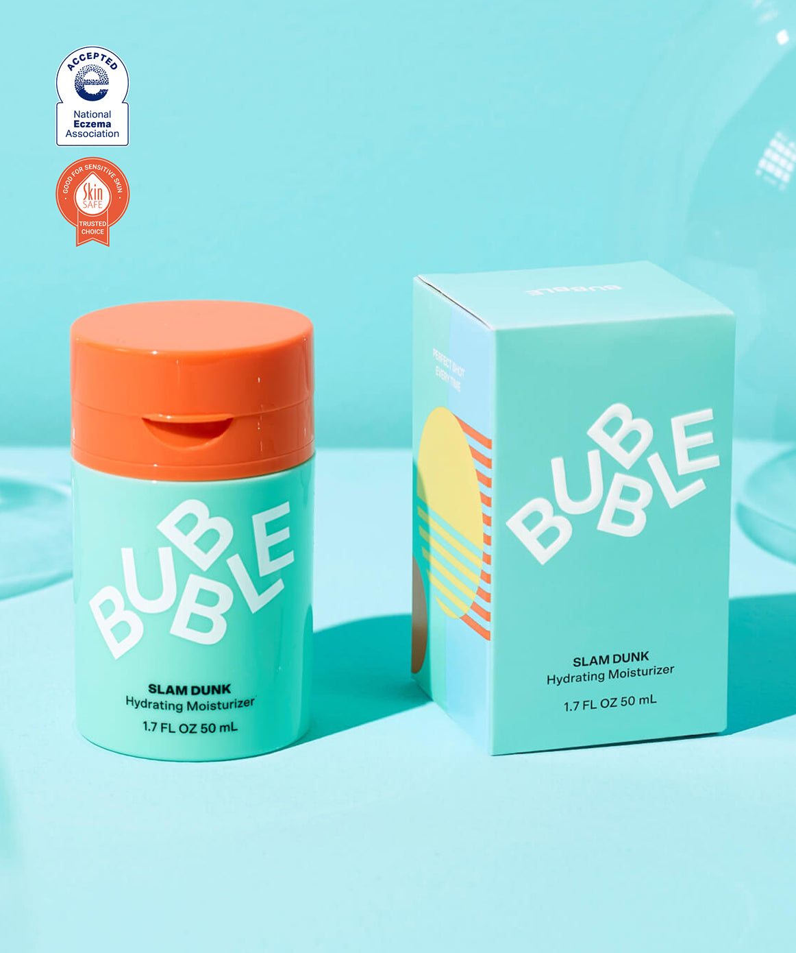Bubble Skincare Slam Dunk hydrating moisturizer for tweens and teens