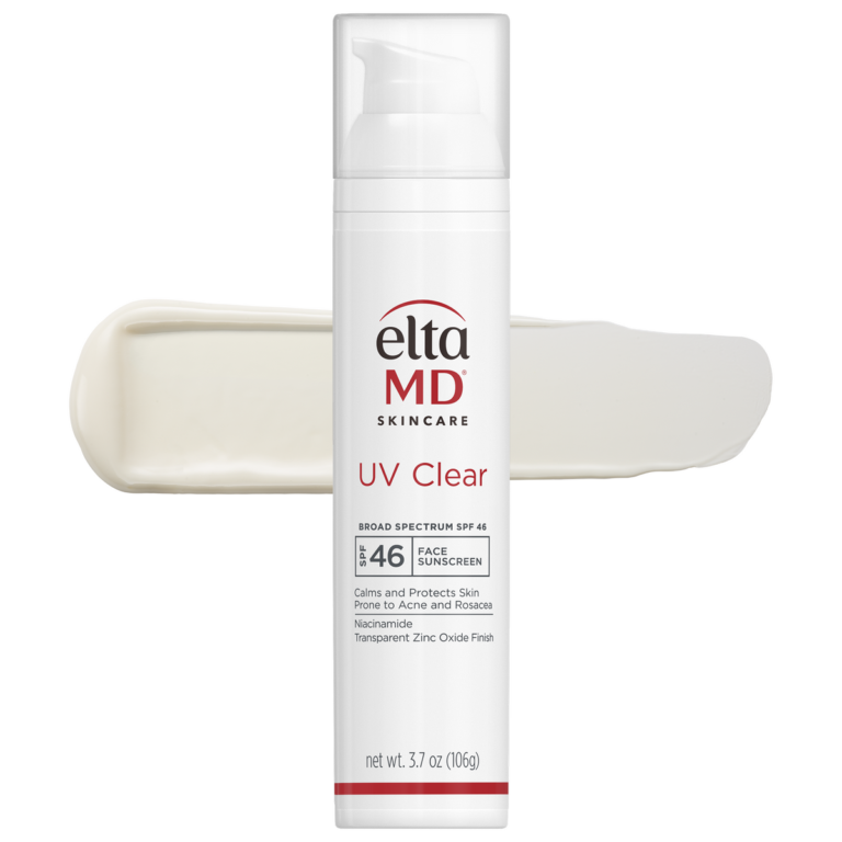 EltaMD UV Clear Broad-Spectrum SPF 46 facial sunscreen bottle