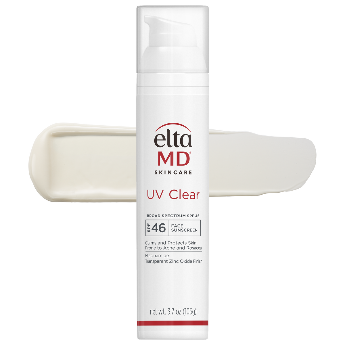 EltaMD UV Clear Broad-Spectrum SPF 46 facial sunscreen bottle