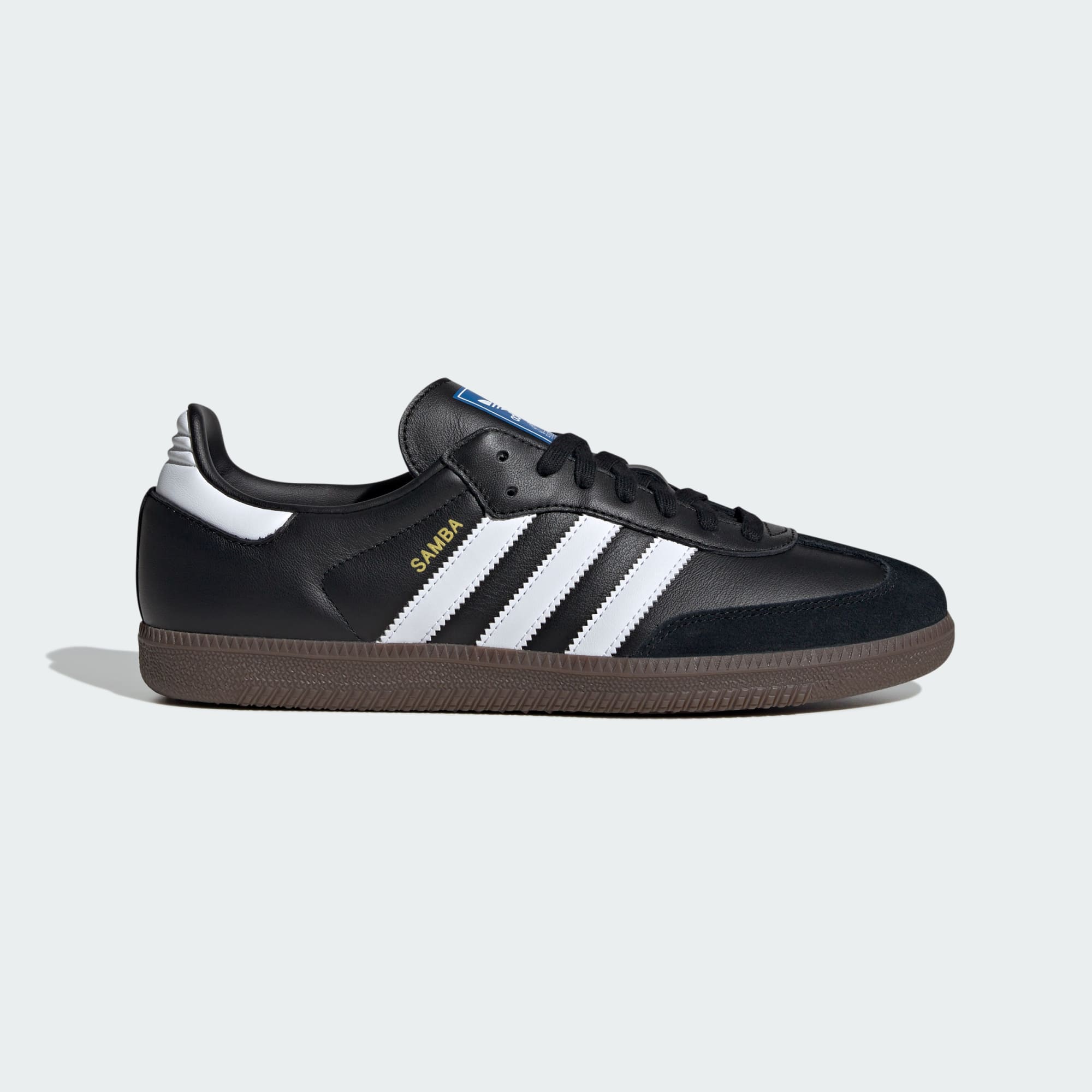adidas Samba OG black white retro sneaker side profile
