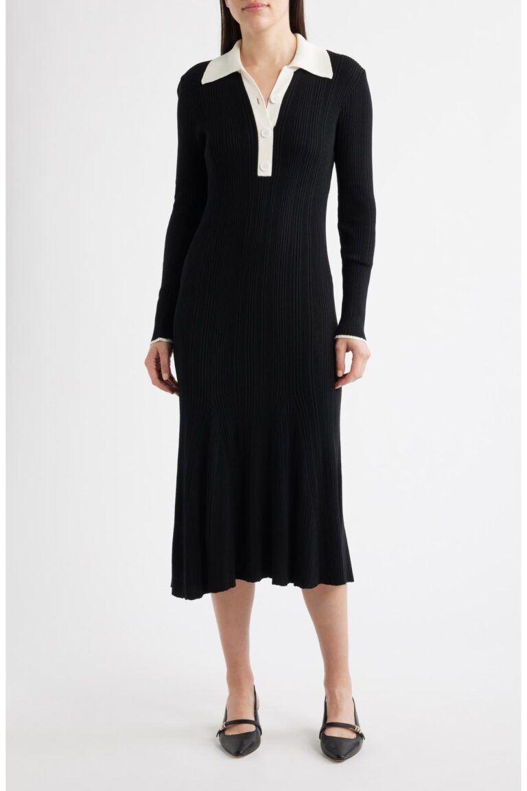 Six office-ready sweater dresses under $150 for fall 2026
